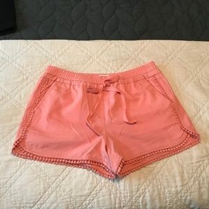 Loft "Running Shorts" - Linen Blend